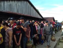 Warga Batu Ampar Lega Gas Elpiji Datang