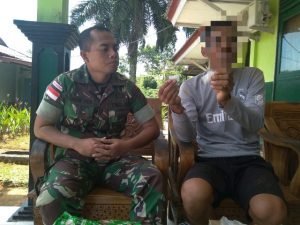 Satgas Yonmek 643/Wns Amankan Sabu di Jalur Tikus