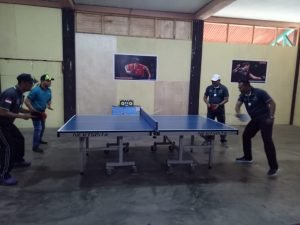 60 Atlet Ramaikan Turnamen Tenis Meja HUT Adhiyaksa