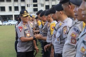 Kapolri Apresiasi 640 Personel Brimob Kalbar Selama Bertugas di Jakarta