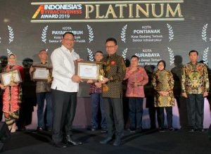 Pontianak Raih Indonesia’s Attractiveness Award Bidang Infrastruktur