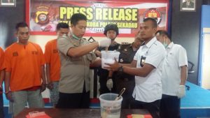 Polres Sekadau Musnahkan Sabu 80 Gram