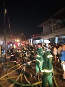 Sehari Tiga Rumah dan Satu Gudang di Singkawang Terbakar