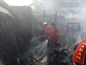 18 Ruko di Sintang Terbakar