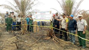 Gegara Terbakar 6 Hektar, Lahan Sawit PTPN XIII Disegel