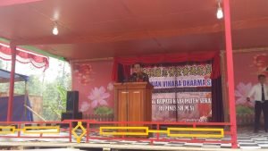 Saat Resmikan Vihara, Rupinus Ajak Jaga Kerukunan Umat Beragama