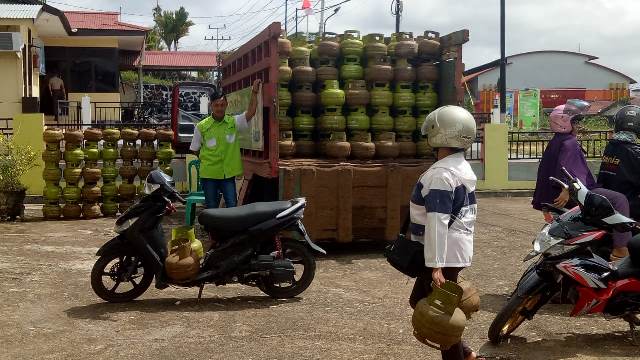 Lagi, LPG 3 Kg di Sanggau Langka Bahkan Harga Capai Rp25 ribu