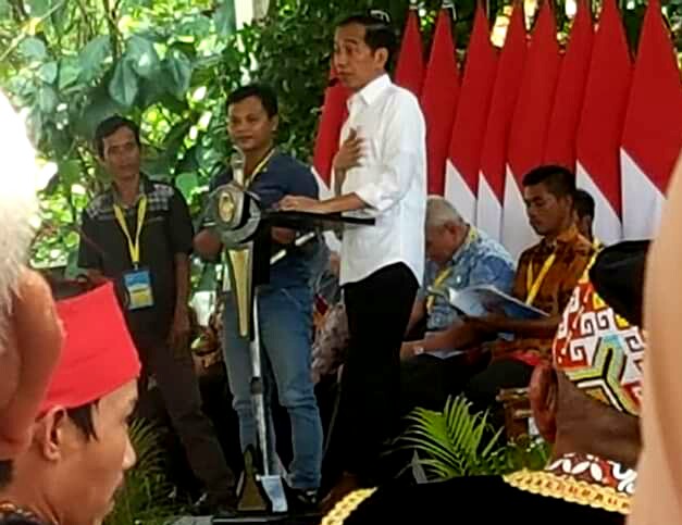 Soal Lahan, Jokowi: Nggak Pernah Berikan ke yang Gede-gede