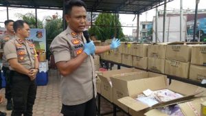 Polres Sanggau Ungkap 22 Kasus. Penyelundupan Barang Ilegal Masih Marak