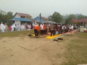 Polsek Nanga Taman Gelar Salat Istisqa