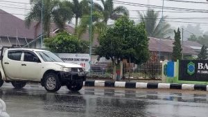 Akhirnya Kota Sanggau Diguyur Hujan