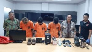 Polres Singkawang Amankan Tiga Pelaku Curat