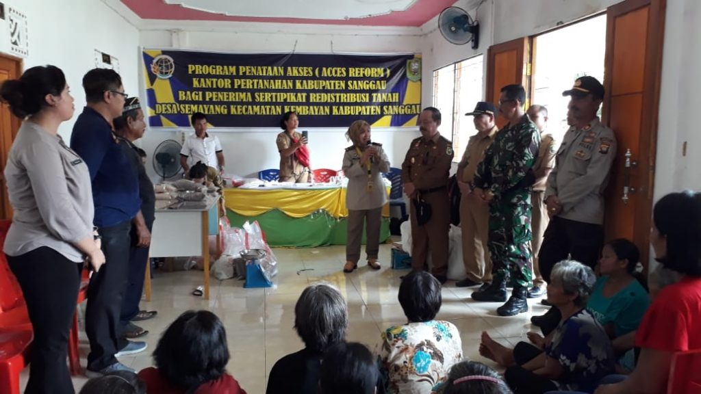 BPN Sertifikasi Tanah Warga Kembayan Dibarengi Workshop Usaha