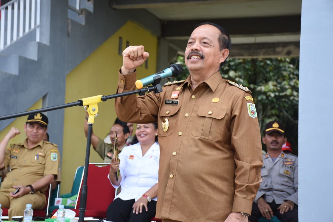 Wakil Bupati Sanggau Yohanes Ontot