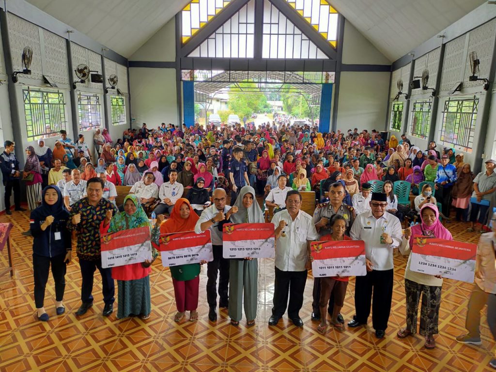 8.273 KPM di Sekadau Terima Bantuan Pangan Non Tunai
