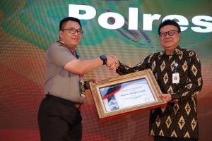 Raih Nilai A Pelayanan Publik, Polres Singkawang Dianugrahi Penghargaan dari Menteri PAN-RB