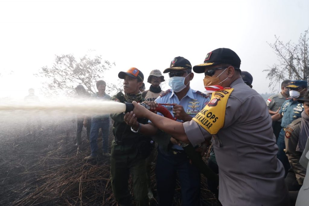 Polda Kalbar Limpahkan Kasus Karhutla Empat Korporasi ke Kejaksaan