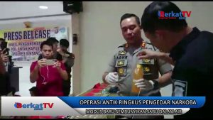 Operasi Antik Kapuas di Sintang Ringkus Pengedar Narkoba