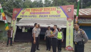 Usai Sertijab, Kapolres Raymond Tinjau Kesiapan Hadapi Bencana dan Nataru