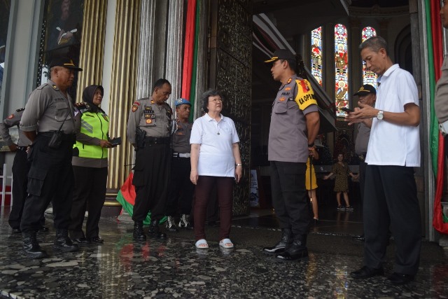 Kapolresta Pontianak Pastikan Kesiapan Pengamanan Natal dan Tahun Baru