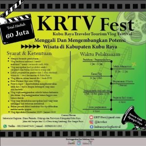 Gali Wisata Kubu Raya, Vlogger Ditantang di Ajang KRTV Fest