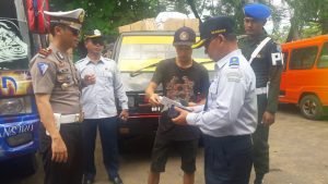Saat Ram Check di Terminal Kubu Raya, Empat Bis Ditilang