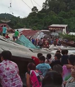 Dua Orang Tewas Tertimpa Rumah Walet Roboh