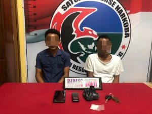 Bawa Sabu dari Pontianak Menuju Pemangkat, Dua Pengedar Dibekuk di Singkawang