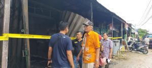 Listrik Tidak Stabil. Jarot Heran Sumber Api dari Kios Kosong