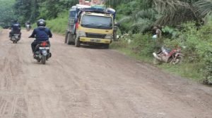 Jalan Non Status Diperbaiki Perusahaan