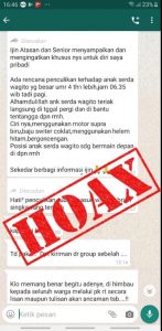 Lagi, Singkawang Diserang Isu Hoax Penculikan Anak