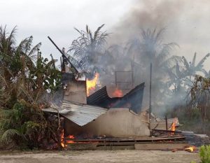 Rumah Terbakar, Dua Anak Alami Luka Bakar