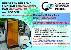 Pemuda Sanggau Galang Donasi Bantu Penanganan Corona