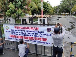 Taman Alun-alun Kapuas di Pontianak Ditutup