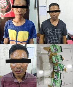 Jaringan Narkoba Internasional Bawa 5 Kg Sabu. Napi Lapas Pontianak Terlibat