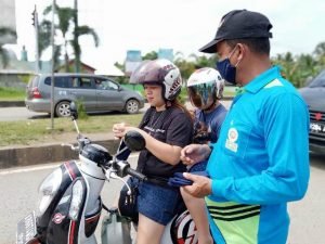 BPSK Kubu Raya Bagikan Masker Gratis