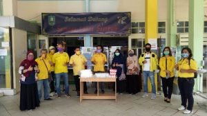 Ketua Golkar Sanggau Perintahkan Kader Bantu Masyarakat Terdampak Covid-19