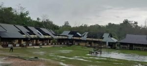 Tenda Gereja dan Atap Sekolah Rusak Diterjang Puting Beliung