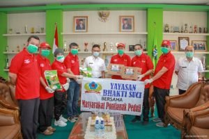 Pengusaha dan Yayasan di Pontianak Bantu Tangani Covid-19