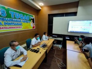 Gugus Tugas Covid-19 Pontianak Berupaya Tekan Angka Transmisi Lokal