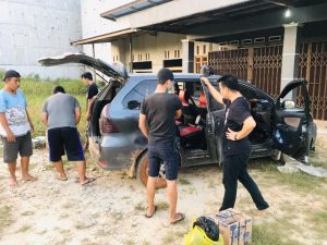 Supir Taksi Bawa Sabu Ditangkap di Serawai