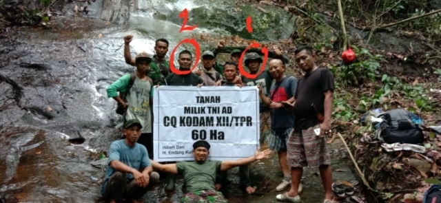 Kodam XII/Tanjungpura selama ini tidak pernah menerima hibah tanah seluas 60 Hektar yang berlokasi di Dusun Sungai Kenak, Desa Peniti Dalam II, Kecamatan Segedong, Kabupaten Mempawah dari Endang Kusnadi