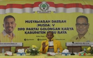 Bangun Kejayaan Golkar, Adang: Pengurus Jangan Saling Sikut