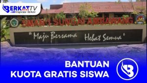 Bantuan Kuota Gratis Siswa di Tengah Pandemi