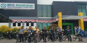 BPJS Kesehatan Gelar Forkem Bersepeda 18 Km