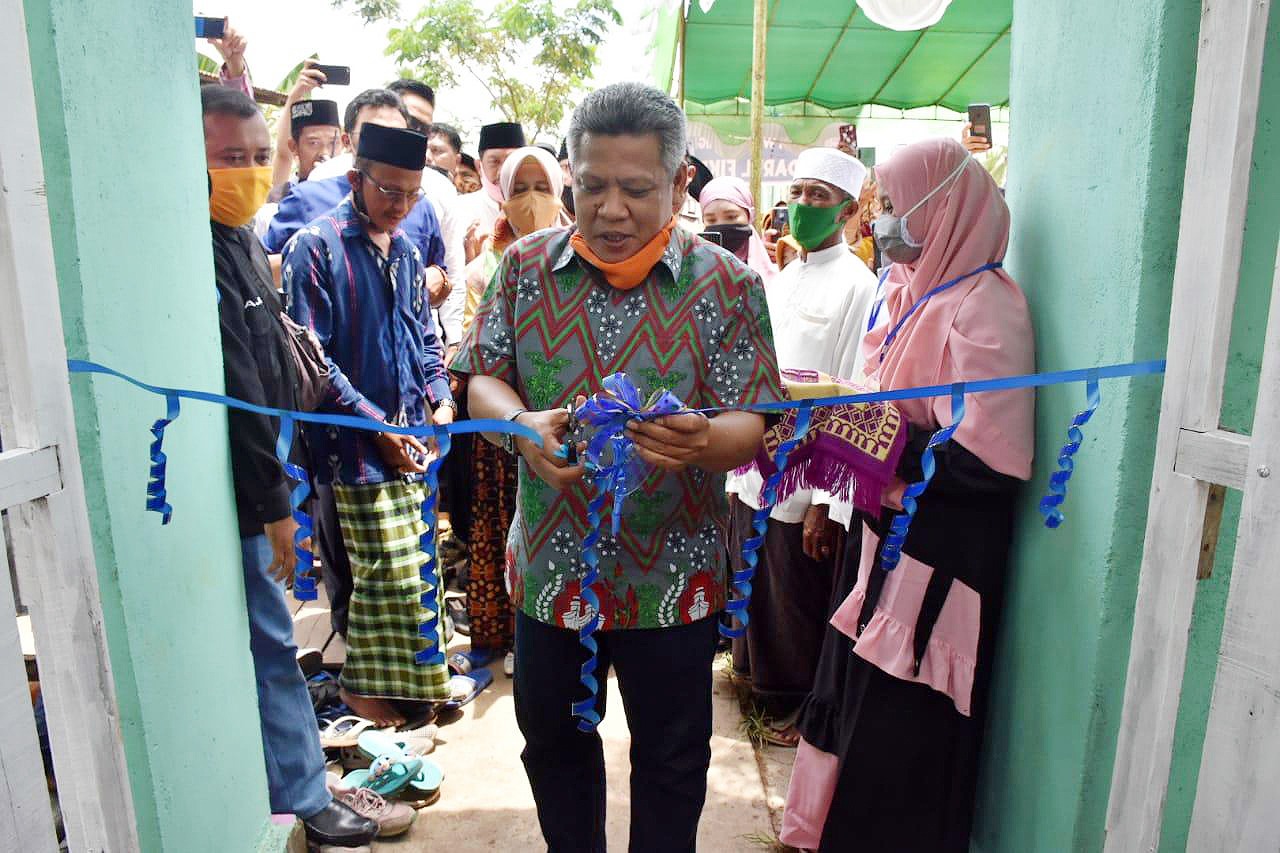 Bupati Kubu Raya Muda Mahendrawan meresmikan objek Wisata Religi Pondok Pesantren Darul Fikri.