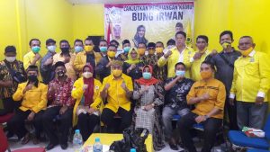 Sehari Dilantik, Irwan Tancapkan Panji Golkar