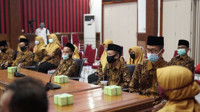 Kafillah MTQ Sanggau yang akan mengikuti MTQ ke-28 Tingkat Provinsi Kalbar di Sekadau.