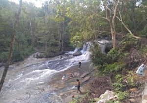 Uji Coba Buka Objek Wisata Pancur Aji Sebulan