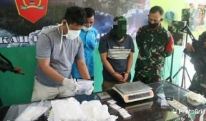 Pamtas Gagalkan Warga Kubu Raya Selundupkan Sabu 5,3 Kg